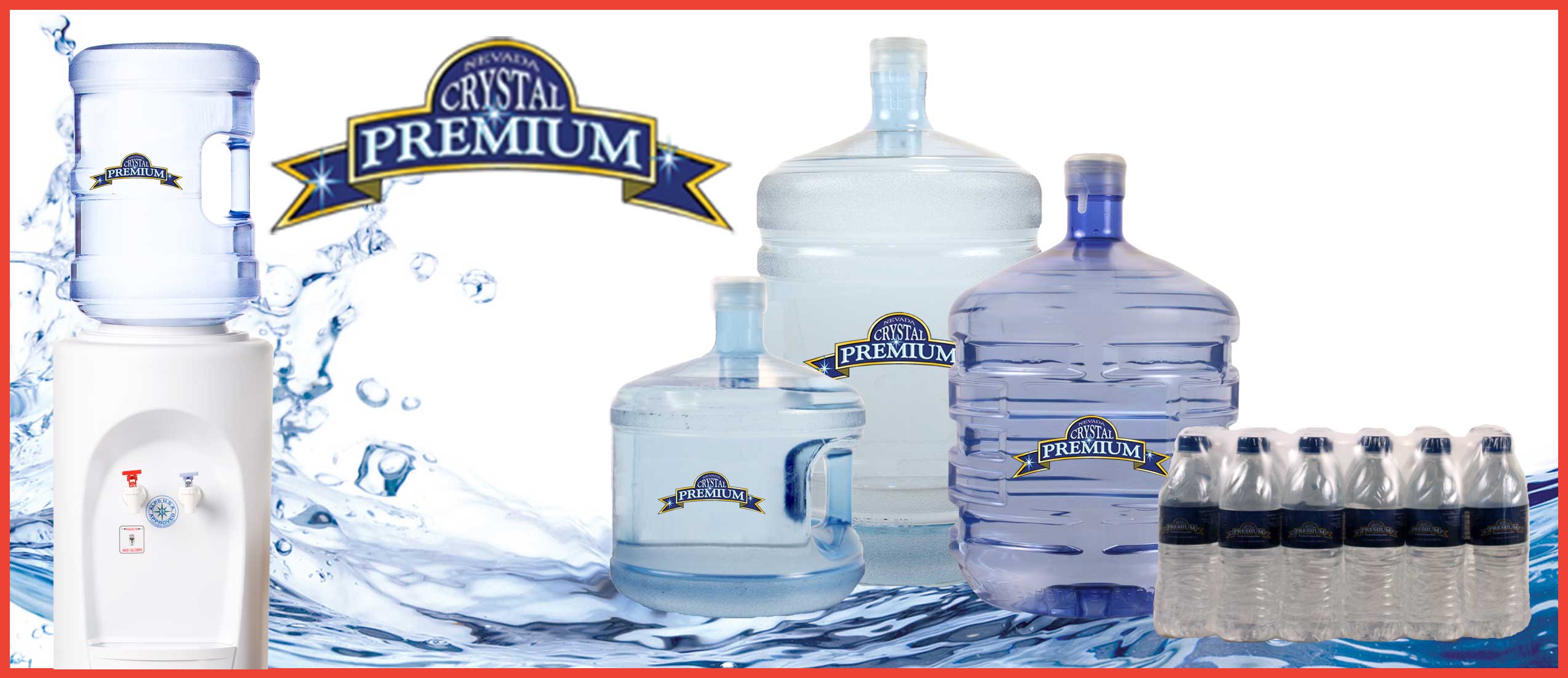 Bottled Water Delivery Service: Spring, Purified & Alkalized