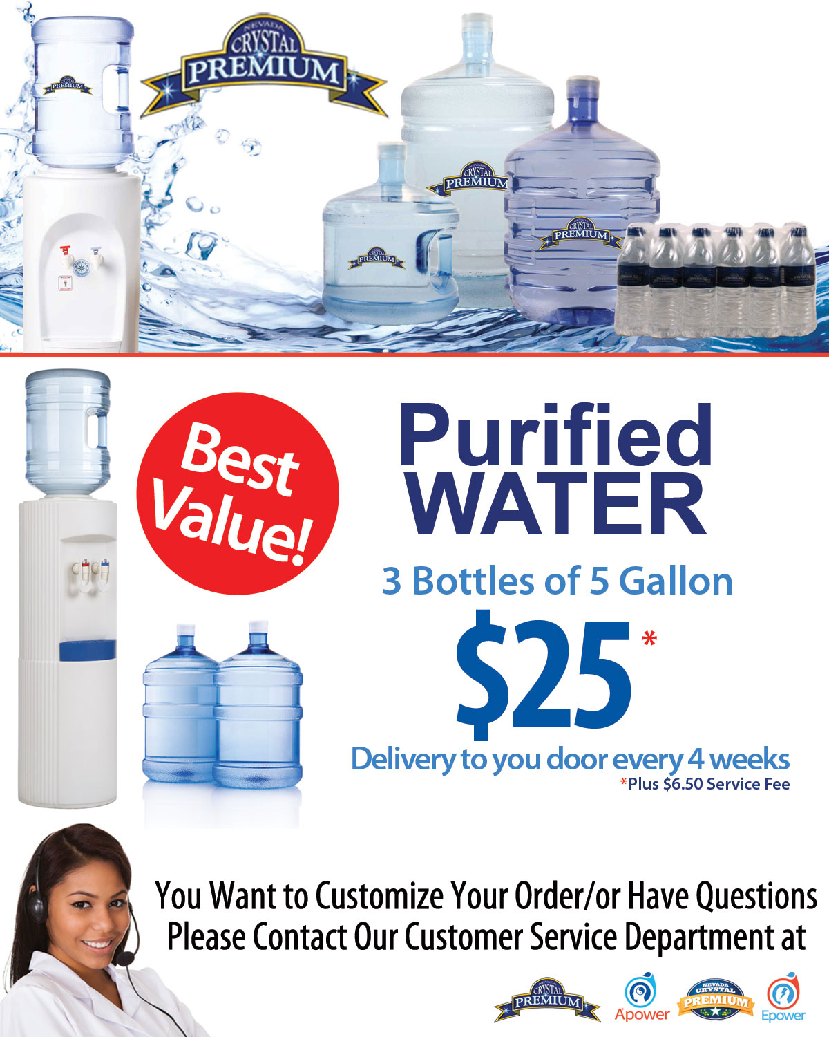 Purified Water Service Start Here Nevada Crystal Premium Purified Water Service Start Here Nevada Crystal Premium
